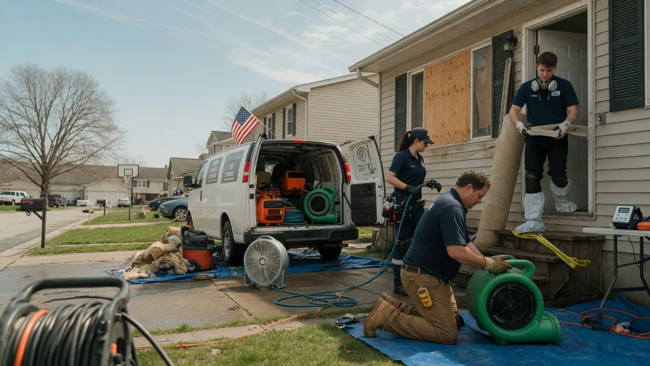 Water Damage Restoration in Alledonia, OH near me